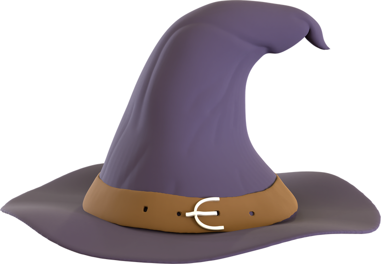 3D Witch Hat 